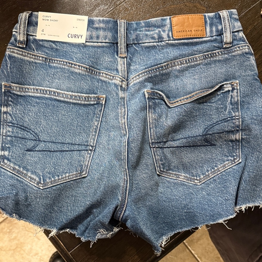 American Eagle Outfitters Light Blue Jean Shorts